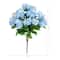19" UV Resistant Artificial Hydrangea Bushes, 3ct.